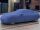 Vollgarage Mikrokontur® Blau mit Spiegeltaschen für Porsche Taycan