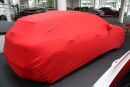 Vollgarage Mikrokontur® Rot mit Spiegeltaschen für Mercedes A-Klasse W177 Hatchback