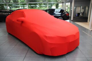 Vollgarage Mikrokontur® Rot mit Spiegeltaschen für BMW M4 CS Coupe