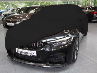 Vollgarage Mikrokontur® Schwarz mit Spiegeltaschen für BMW M4 CS Coupe