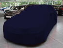 Vollgarage Mikrokontur® Blau mit Spiegeltaschen für BMW M4 CS Coupe