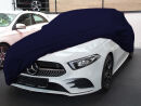 Vollgarage Mikrokontur® Blau mit Spiegeltaschen für Mercedes A-Klasse W177 Hatchback