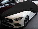 Black AD-Cover ® Mikrokontur with mirror pockets for Mercedes Benz W177 Sedan