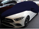 Vollgarage Mikrokontur® Blau mit Spiegeltaschen für Mercedes A-Klasse V177 Limousine