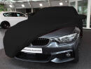 Black AD-Cover ® Mikrokontur with mirror pockets for BMW 4er Gran Coupe