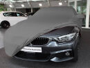 Grey AD-Cover ® Mikrokontur with mirror pockets for BMW 4er Gran Coupe