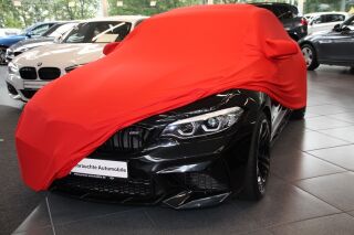 Red AD-Cover Mikrokontur®  with mirror pockets for BMW M2...