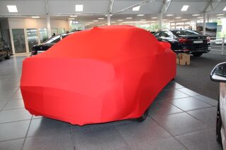 Red AD-Cover Mikrokontur®  with mirror pockets for BMW M2 Competition
