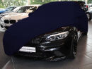 Blue AD-Cover Mikrokontur®  with mirror pockets for BMW M2 Competition
