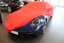 Vollgarage Mikrokontur® Rot mit Spiegeltaschen für Porsche 992