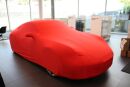 Vollgarage Mikrokontur® Rot mit Spiegeltaschen für Porsche 992