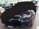 Black AD-Cover Mikrokontur®  with mirror pockets for BMW 3er G20 Limousine