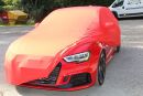 Vollgarage Mikrokontur® Rot mit Spiegeltaschen für Audi RS3