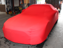 Vollgarage Mikrokontur® Rot  für Mercedes SL R232 AMG