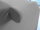 Vollgarage Mikrokontur® Grau mit Spiegeltaschen für Maserati Ghibli Facelift 2021