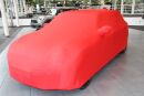 Vollgarage Mikrokontur® Rot mit Spiegeltaschen für Mini Mini Clubman Facelift 2021