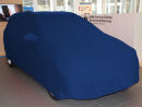 Vollgarage Mikrokontur® Blau mit Spiegeltaschen für BMW 2er Active Tourer U06
