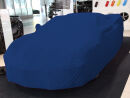 Vollgarage Mikrokontur® Blau mit Spiegeltaschen für Corvette C8