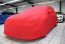 Vollgarage Mikrokontur® Rot mit Spiegeltaschen für Ford Focus RS