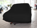 Black AD-Cover ® Mikrokontur with mirror pockets for Opel Ascona A