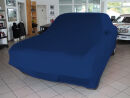 Vollgarage Mikrokontur® Blau mit Spiegeltaschen für Opel Ascona A