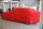 Red AD-Cover Mikrokontur®  with mirror pockets for Lotus Omega / Carlton