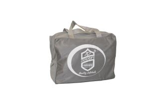 Vollgarage Mikrokontur® Grau mit Spiegeltaschen für BMW 1er E81