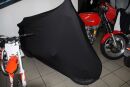 Premium Indoor Schutzdecke Mikrokontur schwarz für Honda CB 650 F 2014 - 2018