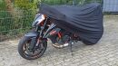 Premium Indoor Schutzdecke Mikrokontur schwarz für KTM 1290 Super Duke R 2014 - 2022