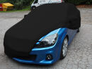 Black AD-Cover ® Stretch with mirror pockets for  Opel Astra H OPC