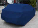 Blaues AD-Cover® Mikrokontur mit Spiegeltaschen für Opel Astra H OPC