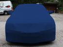 Blue AD-Cover ® Mikrokontur with mirror pockets for  Opel Astra H OPC