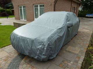 Car-Cover Outdoor Waterproof mit Spiegeltasche für Mercedes C-Klasse W204 ab 2007