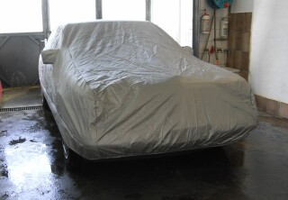 Car-Cover Outdoor Waterproof mit Spiegeltasche für Mercedes E-Klasse (W124)