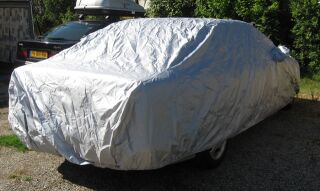 Car-Cover Outdoor Waterproof mit Spiegeltasche für Mercedes E-Klasse (W210)