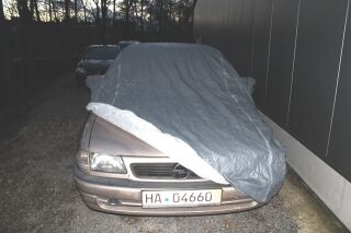 Car-Cover Outdoor Waterproof mit Spiegeltaschen für Opel Astra F 1992-1997