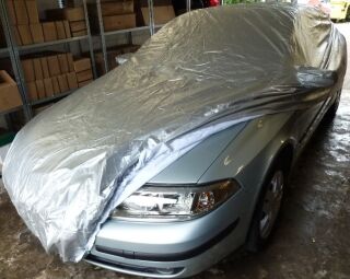Car-Cover Outdoor Waterproof mit Spiegeltaschen für Renault Laguna