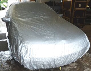 Car-Cover Outdoor Waterproof mit Spiegeltaschen für Renault Laguna