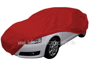 Car-Cover Satin Red mit Spiegeltasche für Audi A3 Cabrio