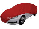 Car-Cover Samt Red with Mirror Bags for Audi A3 Cabrio