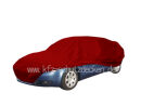 Car-Cover Samt Red with Mirror Bags for Audi A4 Cabrio