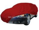 Car-Cover Satin Red mit Spiegeltasche für Audi A4 Cabrio
