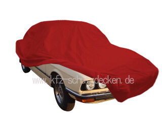 Car-Cover Satin Red mit Spiegeltasche für BMW 5er (E28)...
