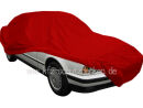 Car-Cover Satin Red mit Spiegeltasche für BMW 5er...