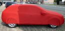 Car-Cover Satin Red für Audi A3 mit Spiegeltaschen