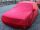 Car-Cover Satin Red mit Spiegeltaschen für Opel Ascona B