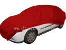 Car-Cover Satin Red mit Spiegeltasche für Opel Astra...