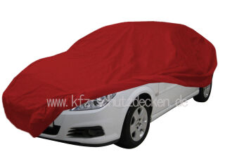 Car-Cover Satin Red mit Spiegeltasche für OPEL Vectra C...