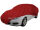Car-Cover Satin Red mit Spiegeltasche für OPEL Vectra C ab 2002