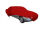 Car-Cover Satin Red mit Spiegeltasche für S-Klasse W140